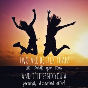 Bundle for savings!!